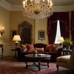Klasyczny salon - elegancja w każdym szczególe wnętrza, sprawdź to!