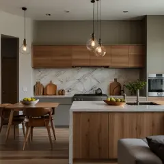 Inspiracje kuchnia z salonem -  sprawdź jak połączyć kuchnię i salon