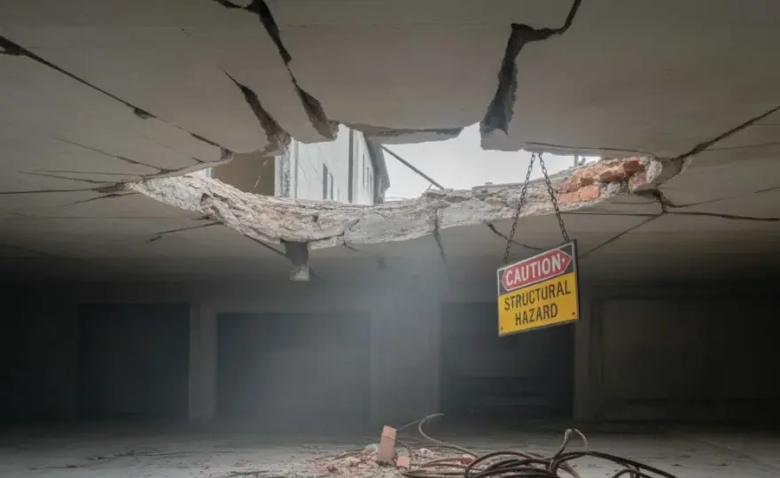 Czy strop może się zawalić? Przyczyny, oznaki zagrożenia i jak temu zapobiec